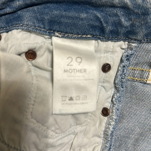 EUC Mother - High Waisted Looker Ankle Fray Drinking By The Pool size 29 - Picture 10 of 10